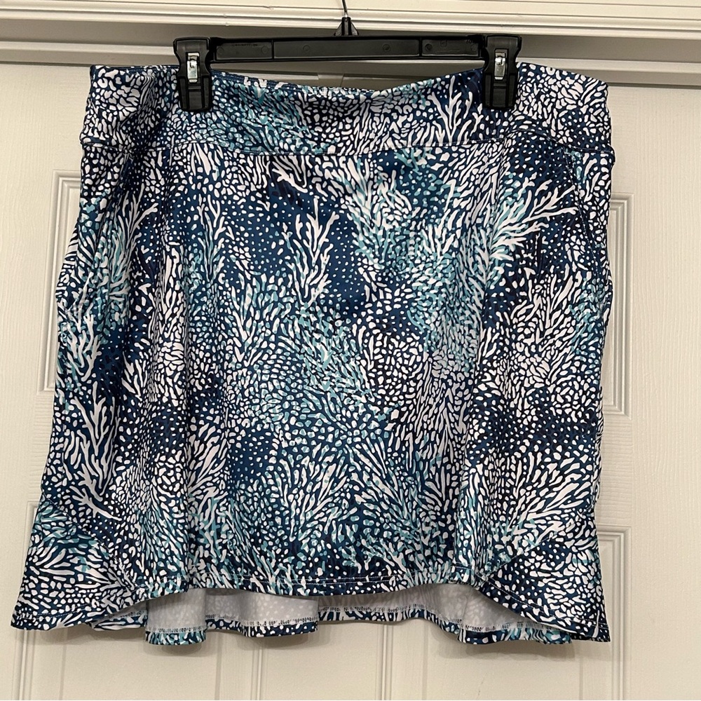 Coral Bay Navy and White Skort